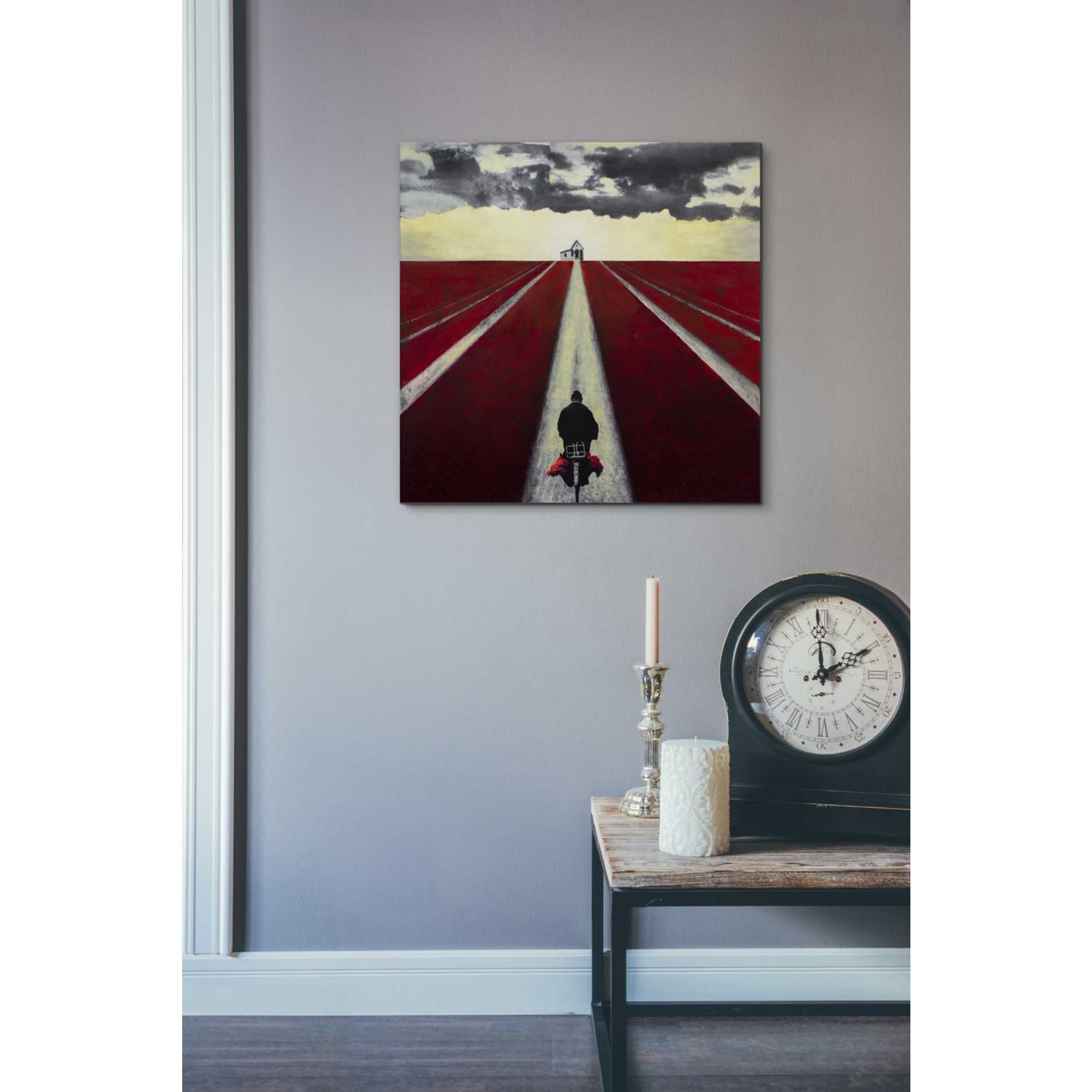 'WE'LL MEET AGAIN' by DB Waterman, Canvas Wall Art,18 x 18