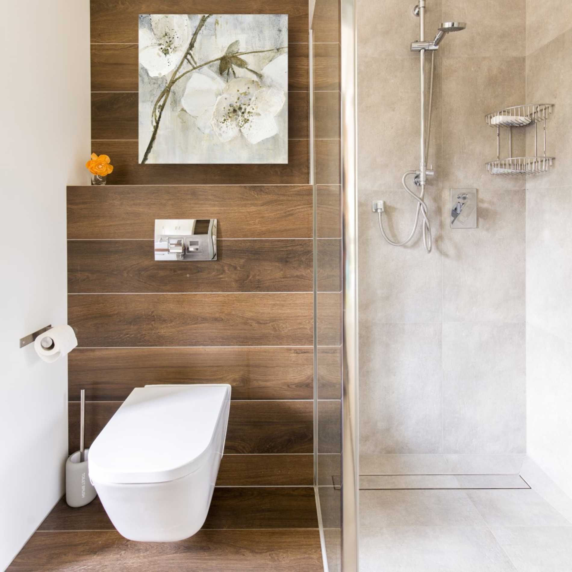 'Elegance II Greige' by Albena Hristova, Canvas Wall Art,18 x 18