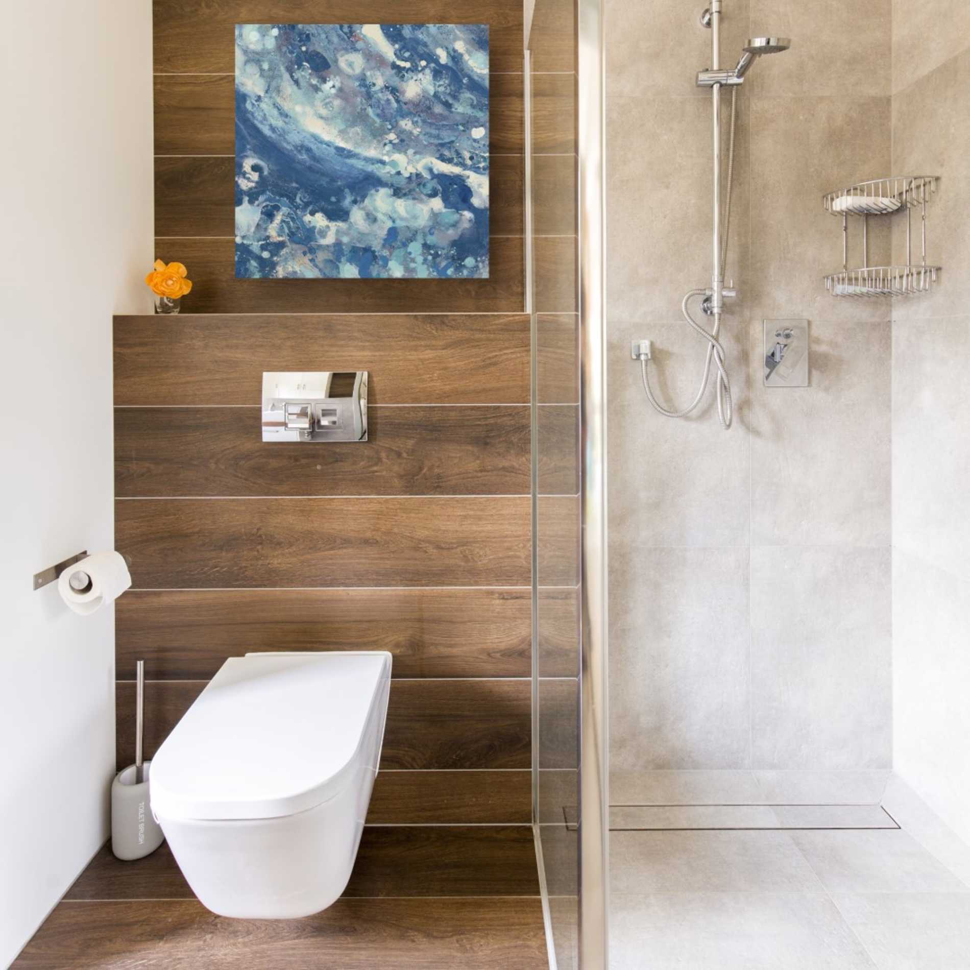 'Water IV' by Albena Hristova, Canvas Wall Art,18 x 18