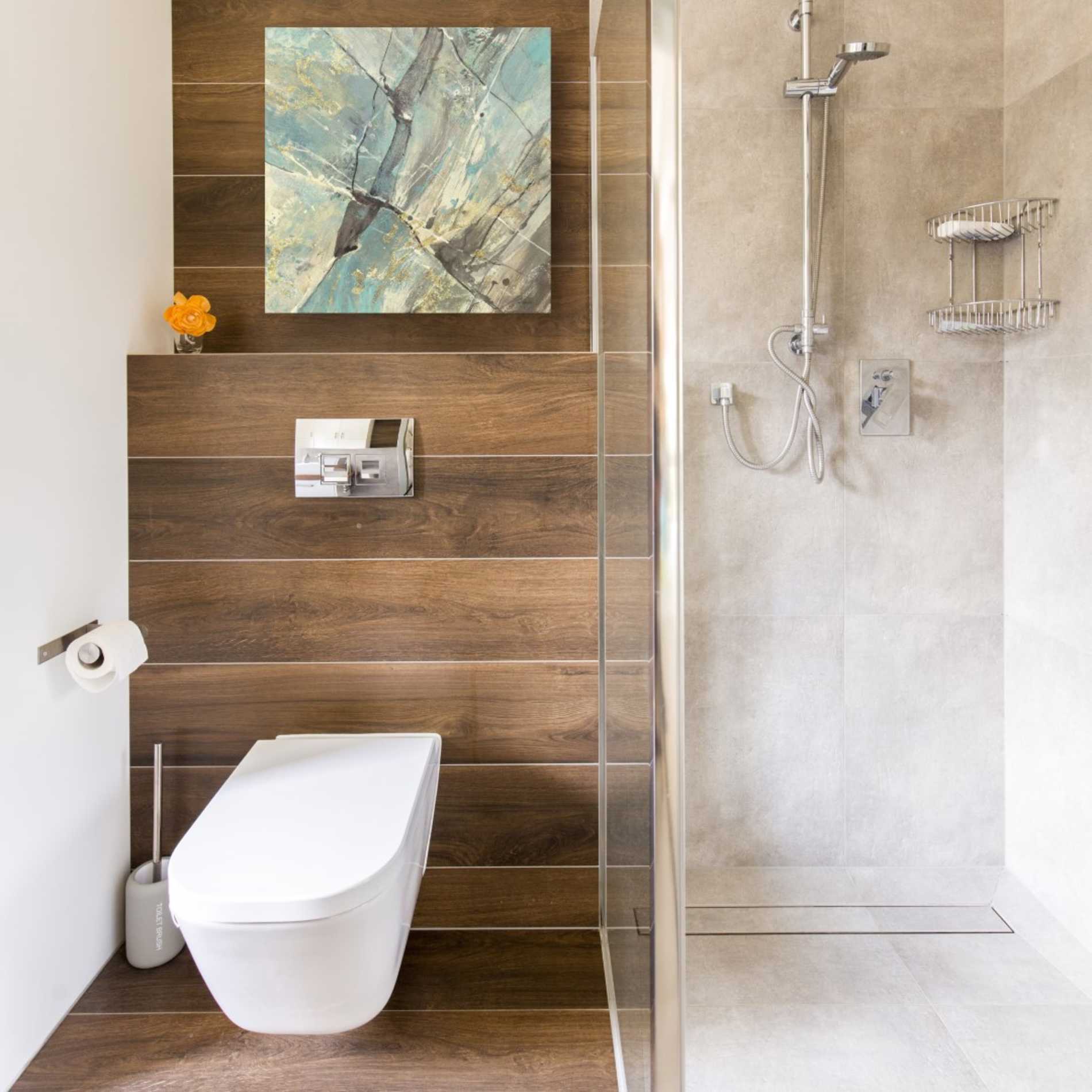 'Blue Water II' by Albena Hristova, Canvas Wall Art,18 x 18