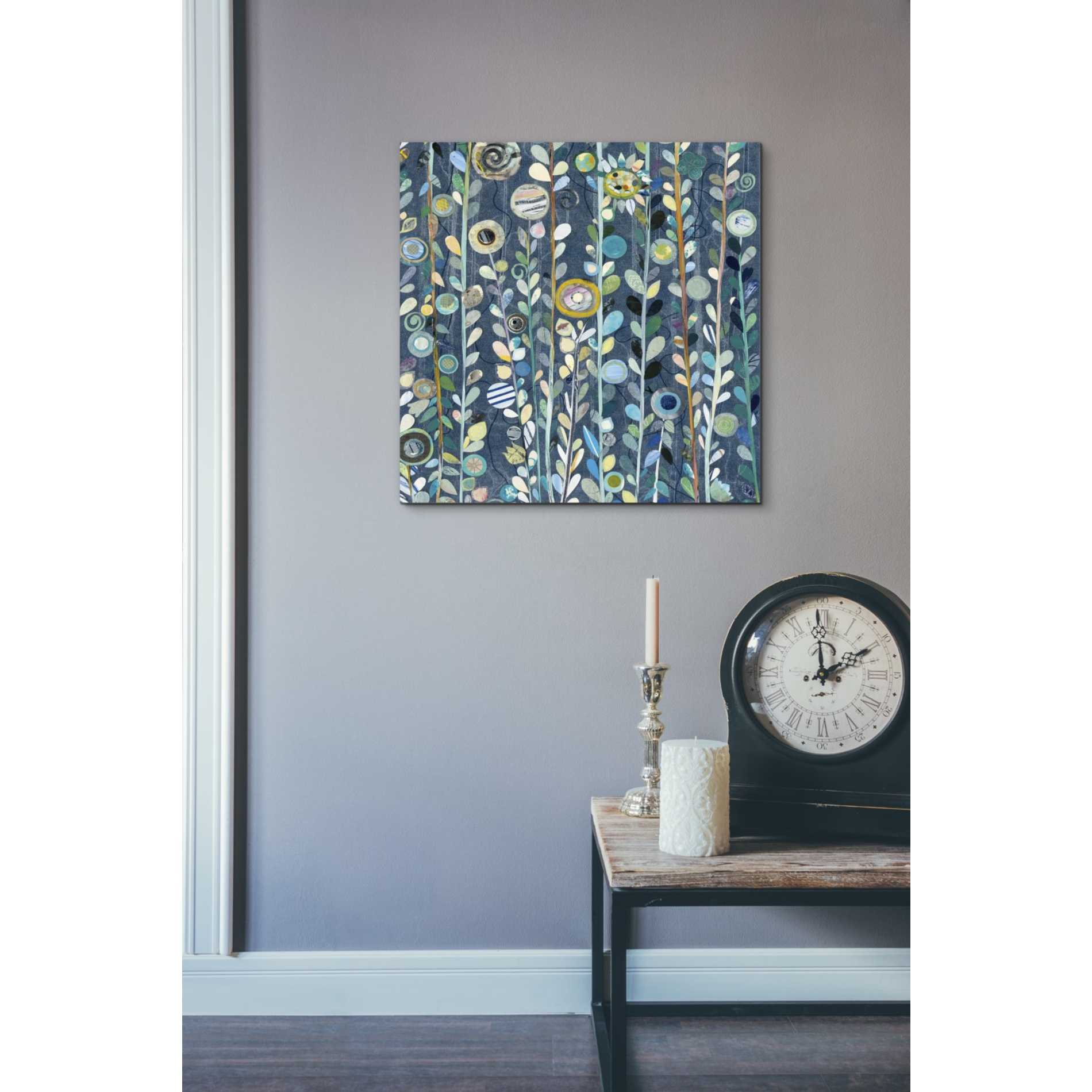 'Navy Blue Sky Crop' by Candra Boggs, Canvas Wall Art,18 x 18
