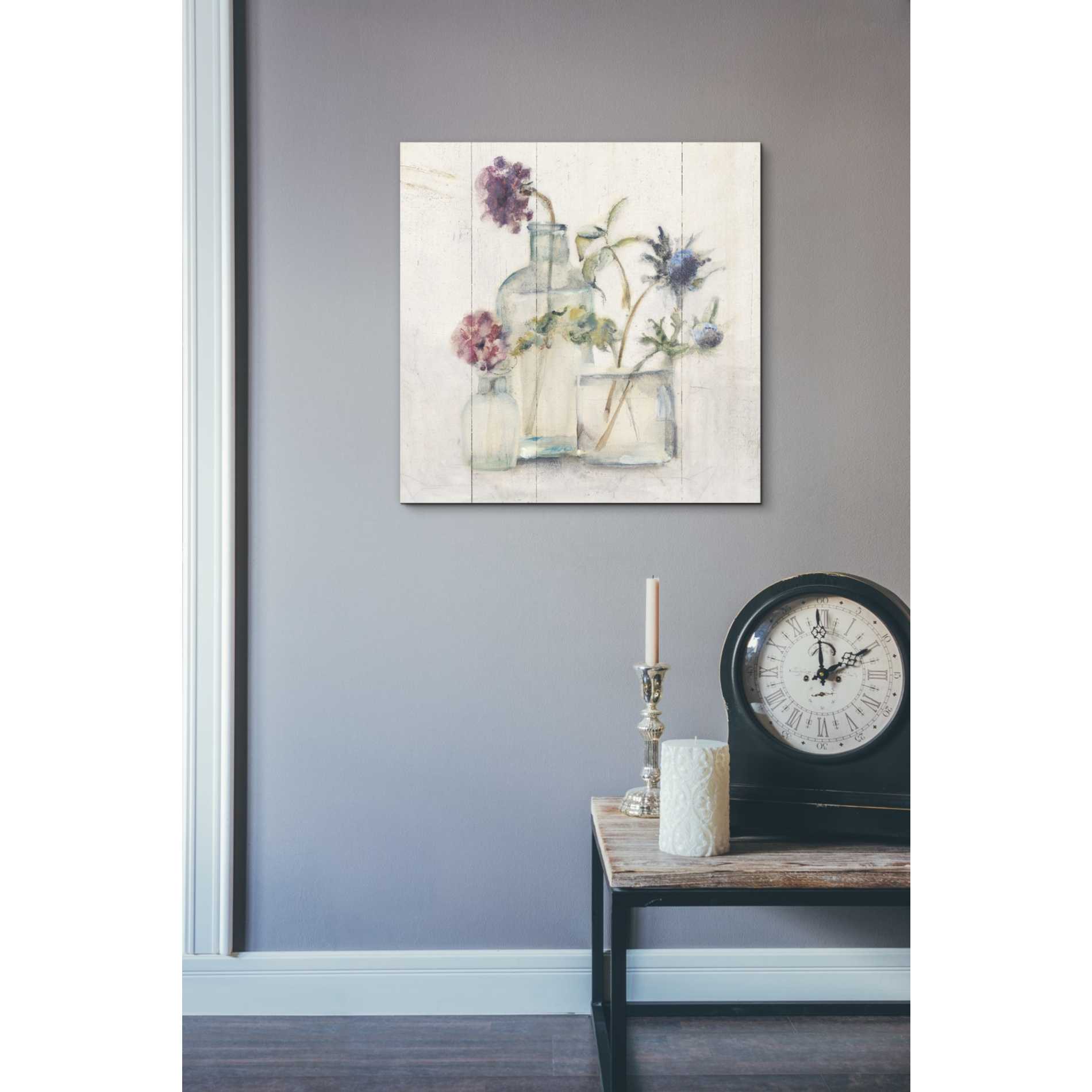 'Blossoms on Birch II' by Cheri Blum, Canvas Wall Art,18 x 18