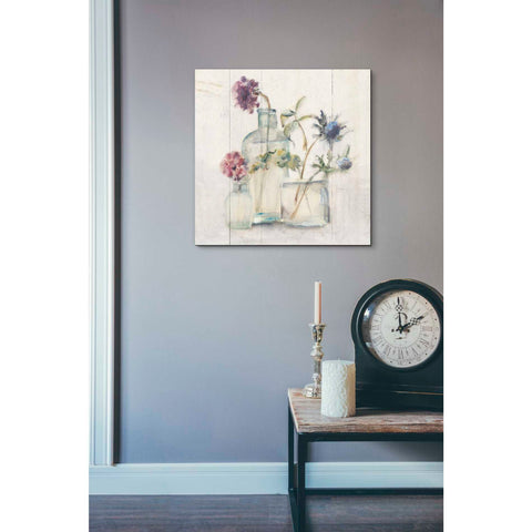 Image of 'Blossoms on Birch II' by Cheri Blum, Canvas Wall Art,18 x 18