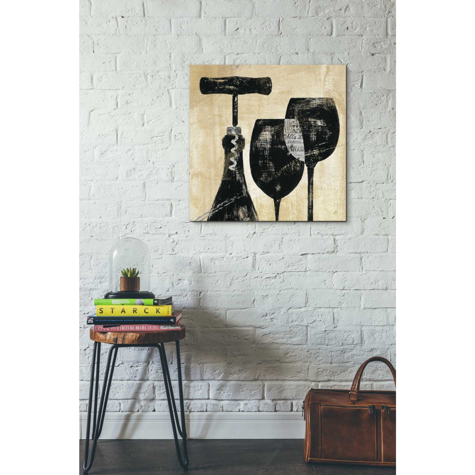 'Wine Selection II' by Daphne Brissonet, Canvas Wall Art,18 x 18