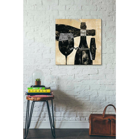 Image of 'Wine Selection I' by Daphne Brissonet, Canvas Wall Art,18 x 18