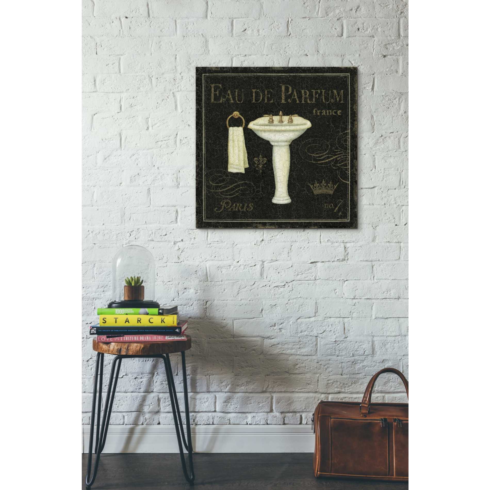 'Bain de Luxe III' by Daphne Brissonet, Canvas Wall Art,18 x 18