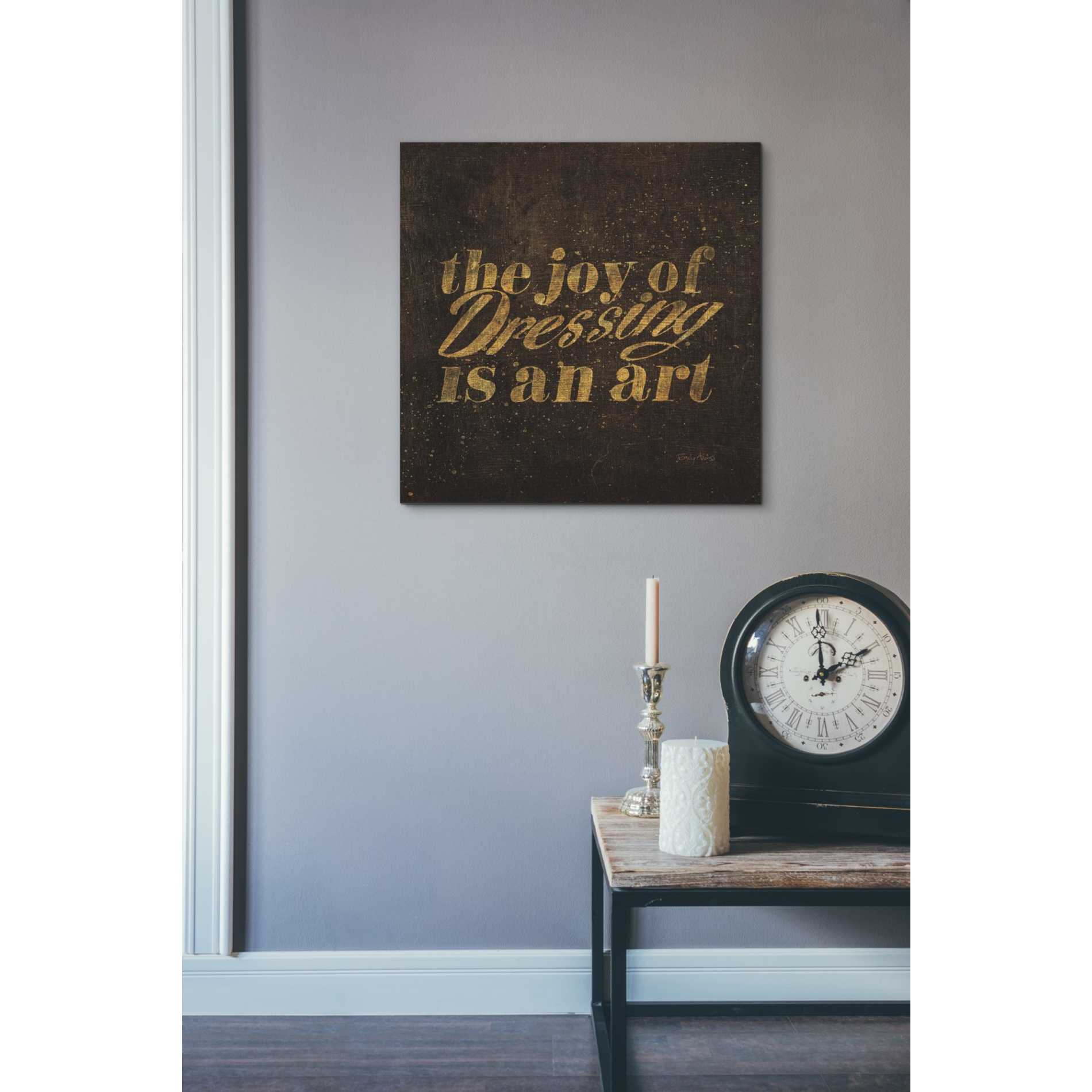 'Shoe Fetish Quotes V' by Emily Adams, Canvas Wall Art,18 x 18