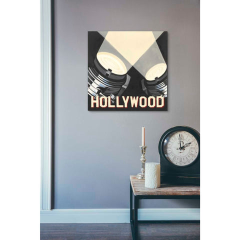 Image of 'Hollywood' by Marco Fabiano, Canvas Wall Art,18 x 18