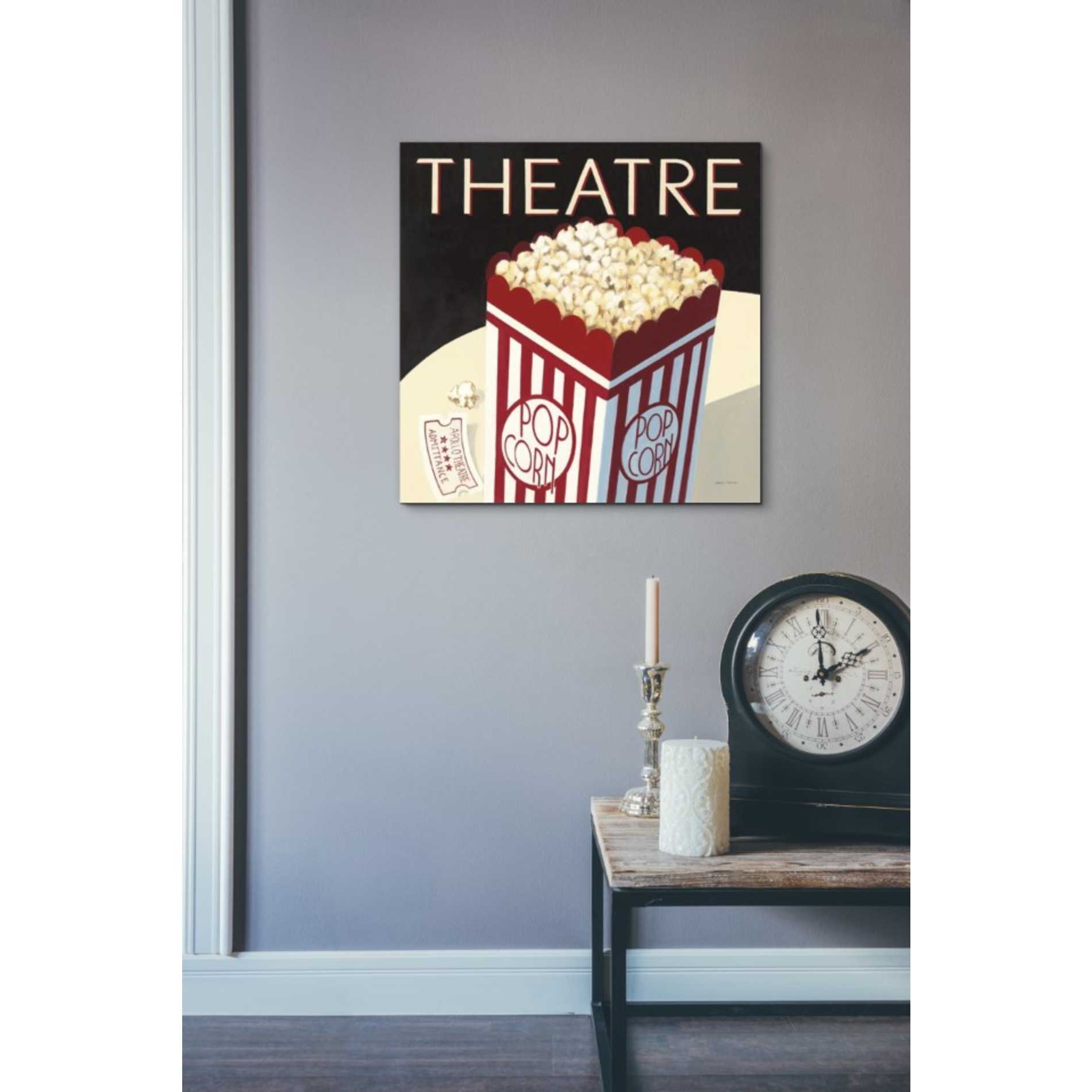 'Theatre' by Marco Fabiano, Canvas Wall Art,18 x 18