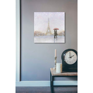 'Eiffel Romance' by Marco Fabiano, Canvas Wall Art,18 x 18