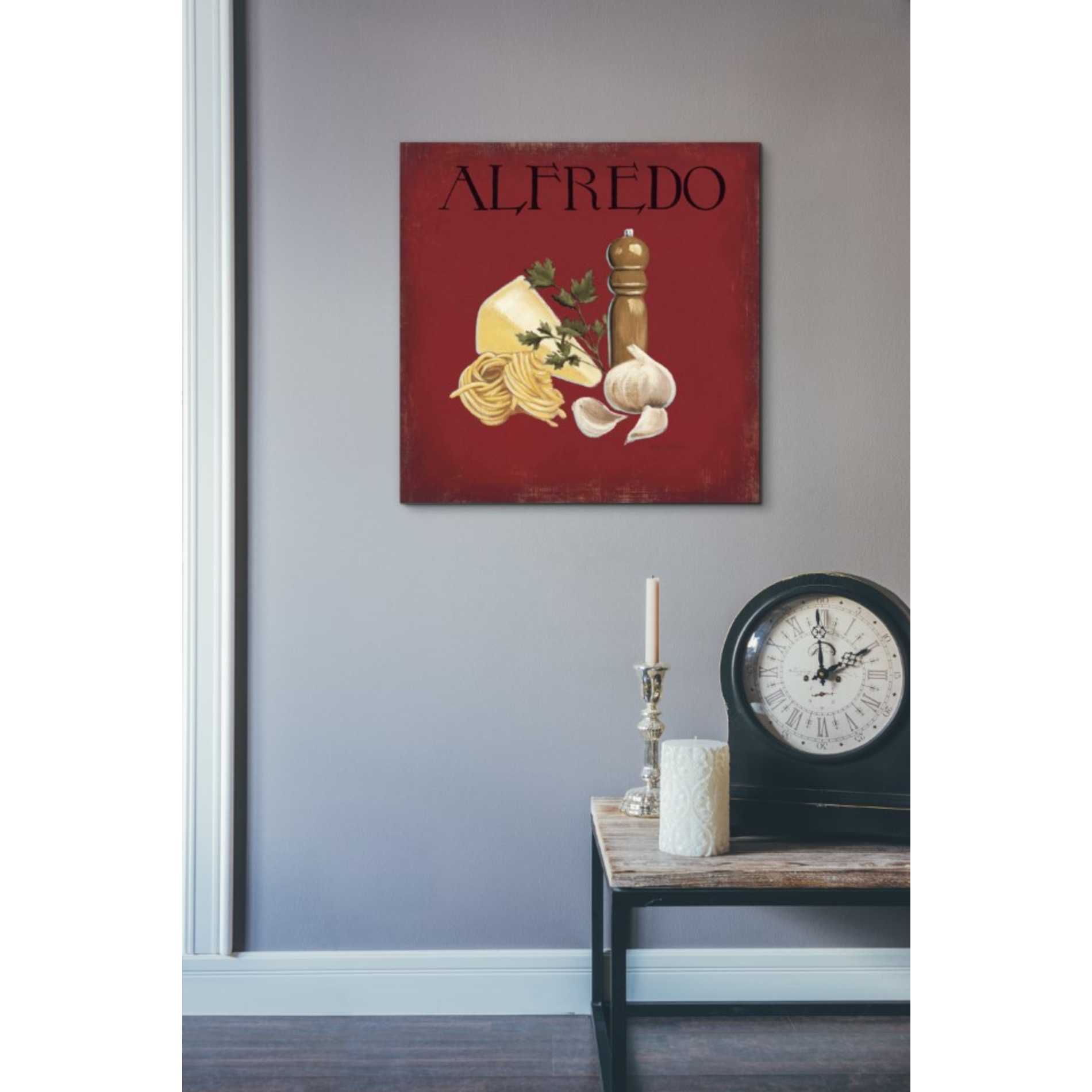 'Italian Cuisine III' by Marco Fabiano, Canvas Wall Art,18 x 18