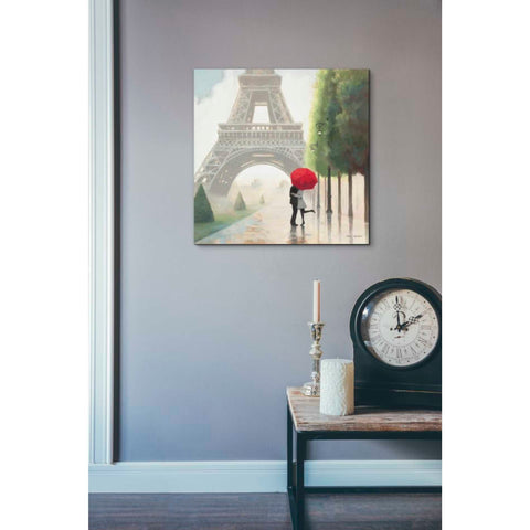 Image of 'Paris Romance II' by Marco Fabiano, Canvas Wall Art,18 x 18