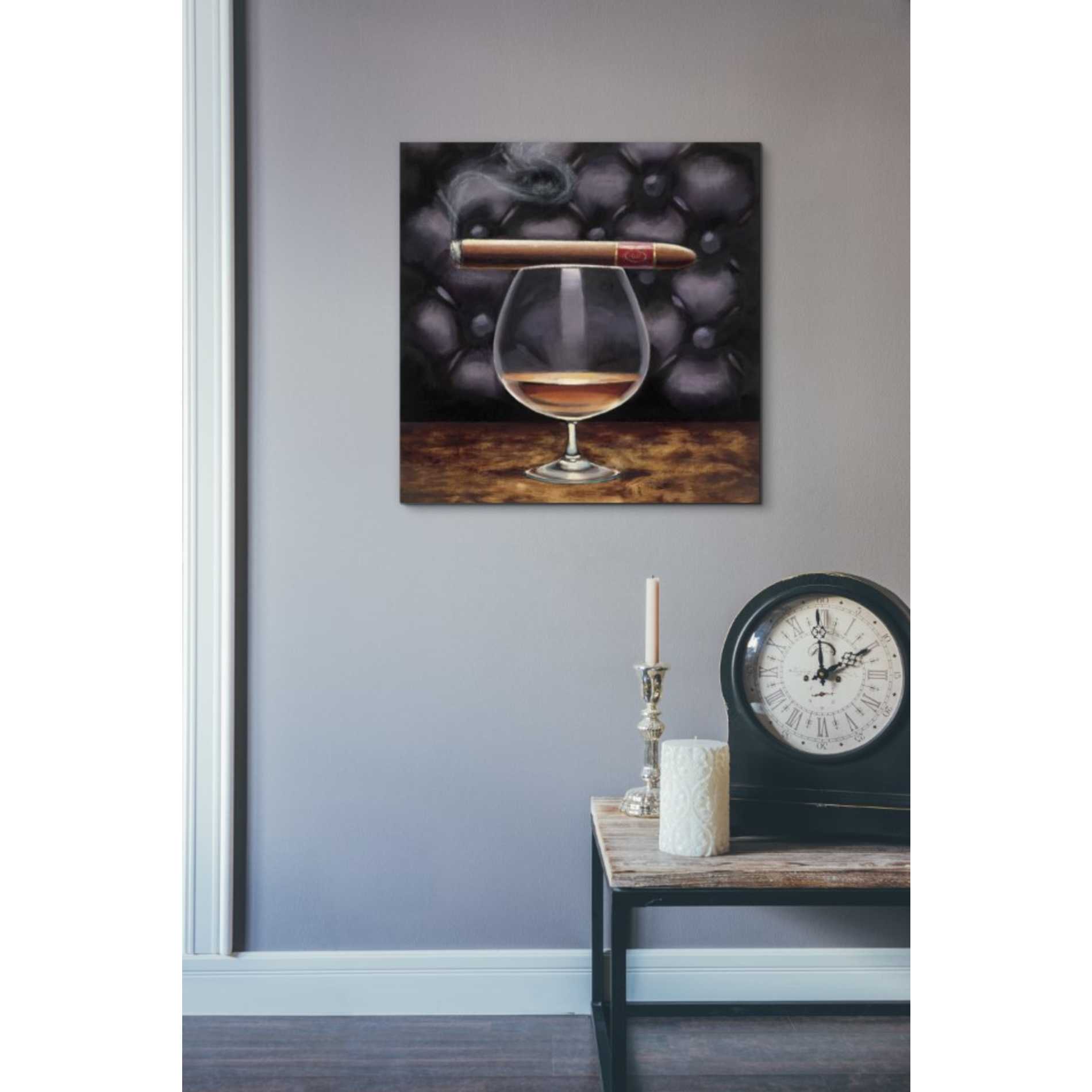 'Gentlemen Prefer I' by Marco Fabiano, Canvas Wall Art,18 x 18