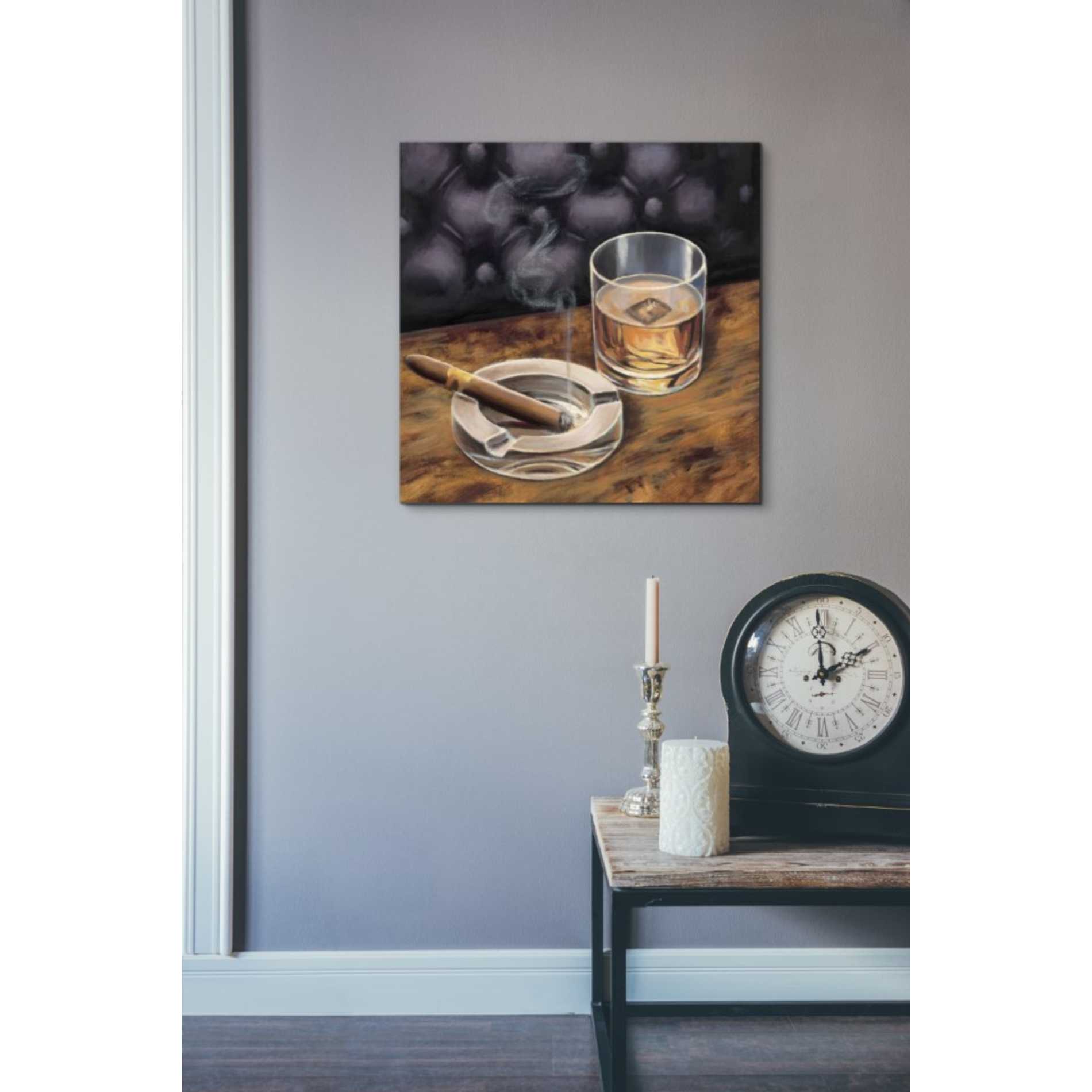 'Gentlemen Prefer II' by Marco Fabiano, Canvas Wall Art,18 x 18