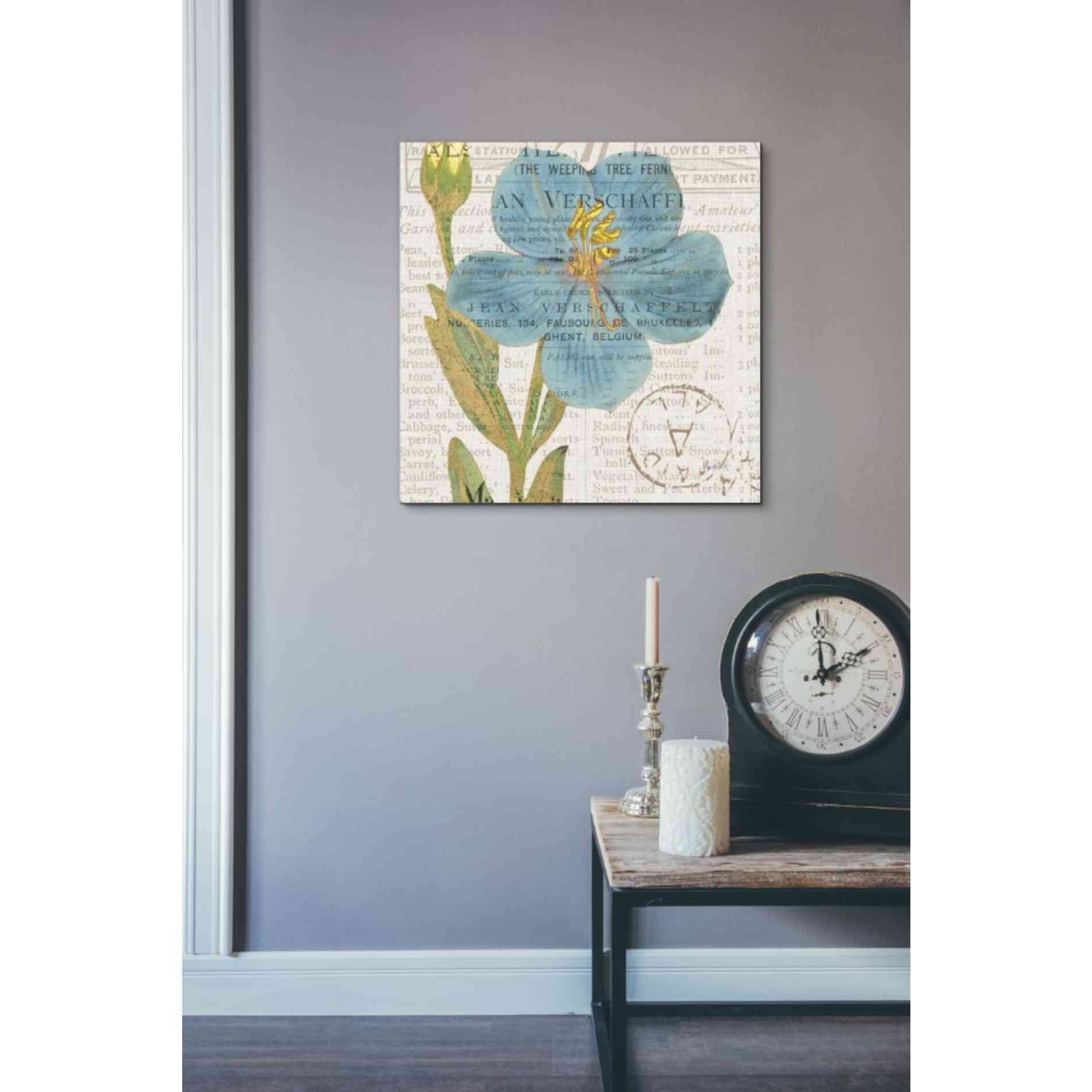 'Bookshelf Botanical VI' by Katie Pertiet, Canvas Wall Art,18 x 18