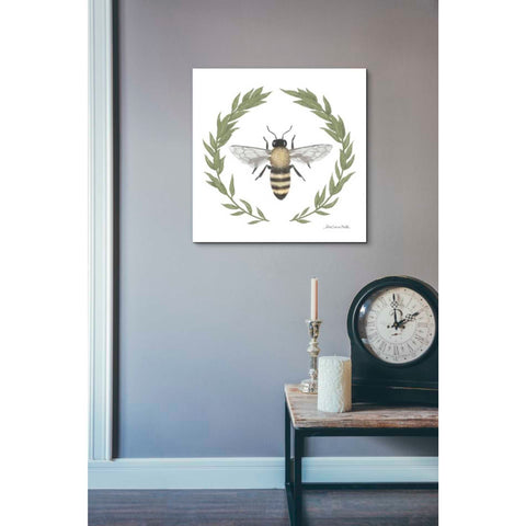 Image of 'Happy to Bee Home I' by Sara Zieve Miller, Canvas Wall Art,18 x 18
