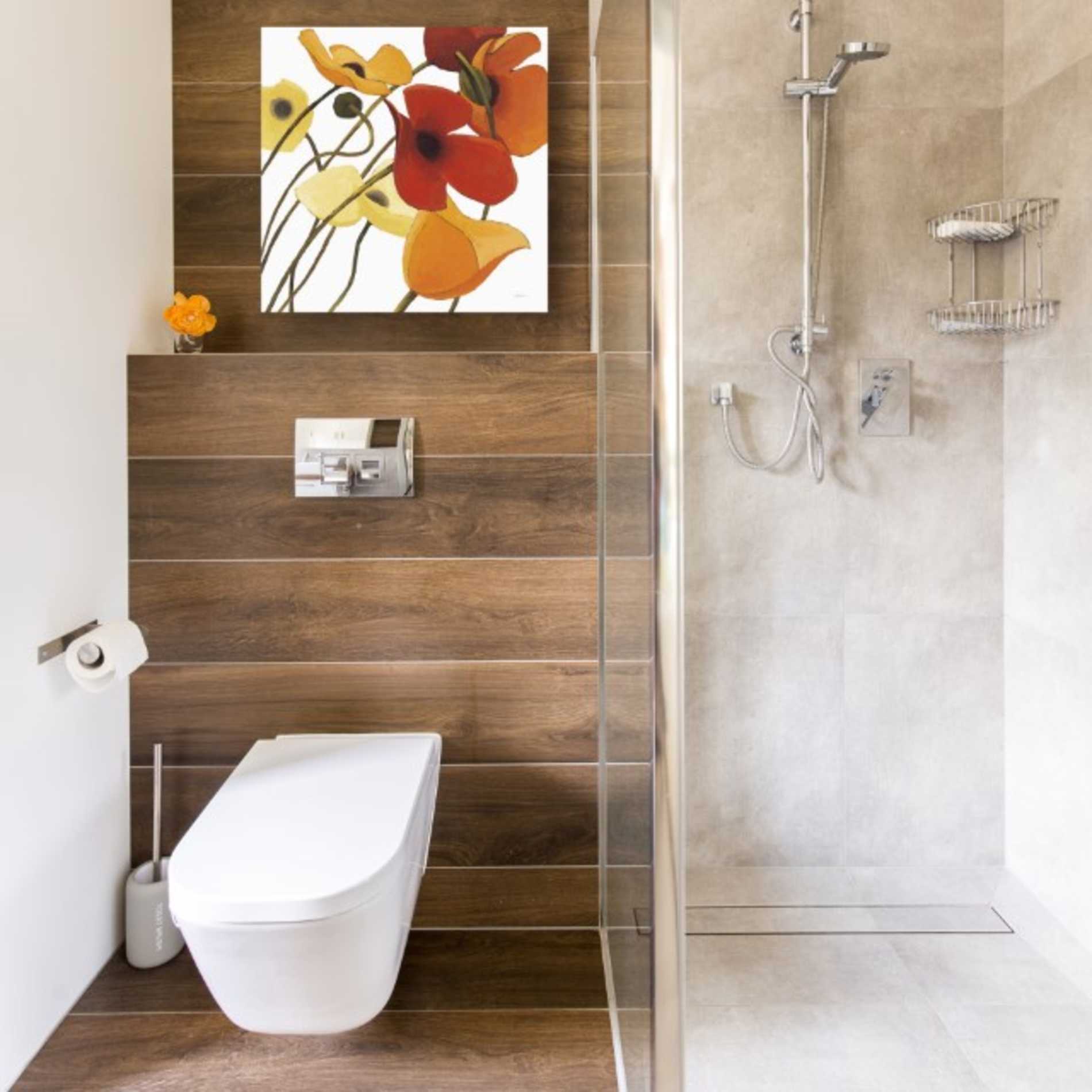 'Up Two on White Yellow' by Shirley Novak, Canvas Wall Art,18 x 18