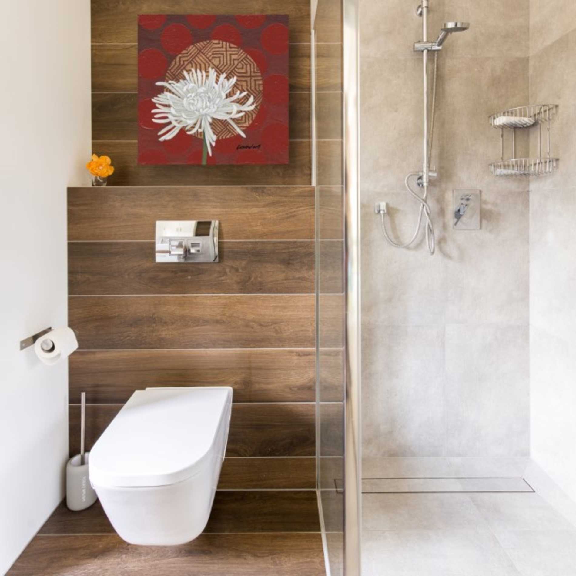 'Morning Chrysanthemum IV' by Kathrine Lovell, Canvas Wall Art,18 x 18