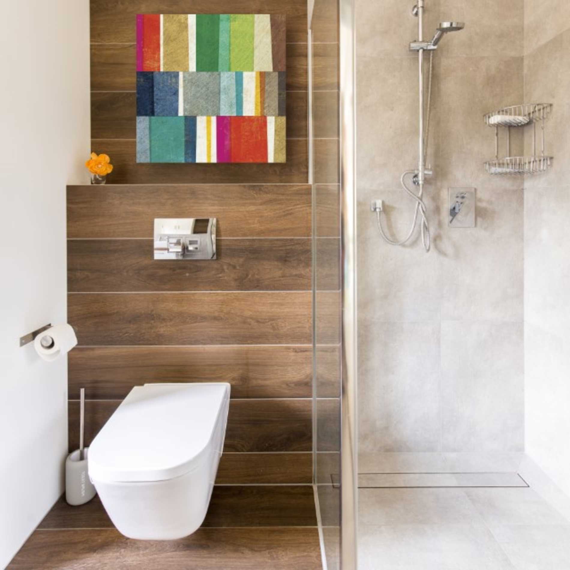 'Colorful Abstract' by Michael Mullan, Canvas Wall Art,18 x 18