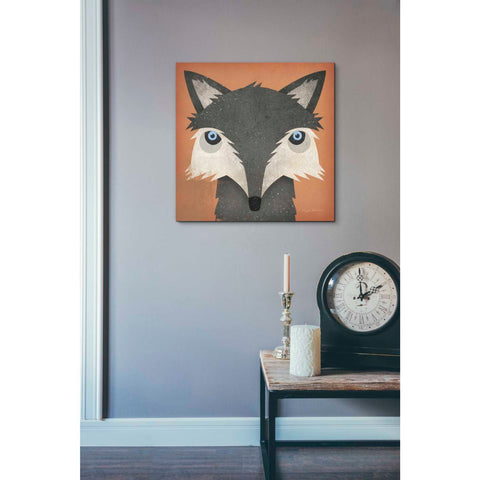 Image of 'Timber Wolf' by Ryan Fowler, Canvas Wall Art,18 x 18