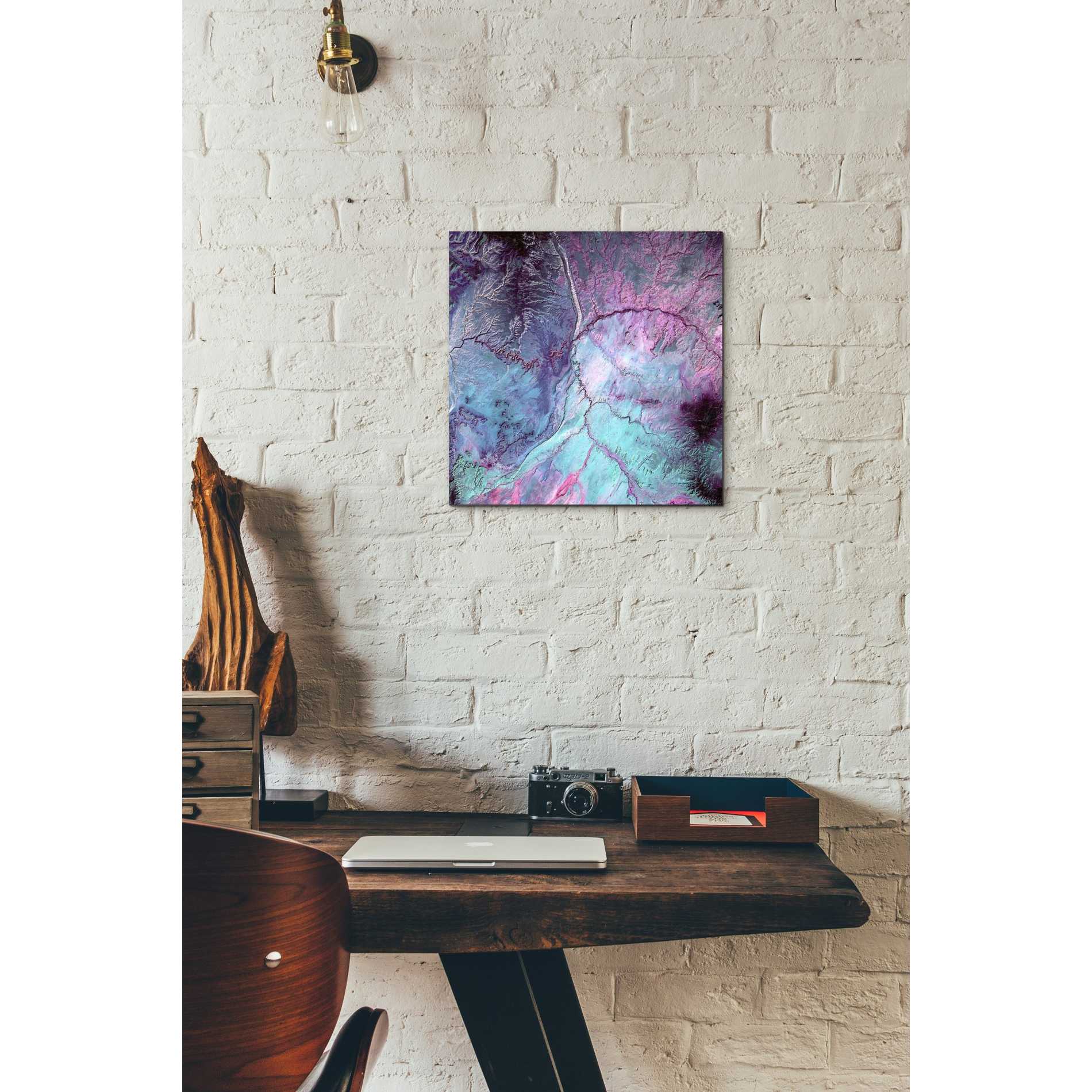 'Earth As Art: Cloud Lightning' Canvas Wall Art,18 x 18