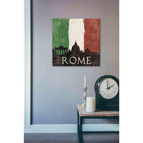 Image of 'Rome' by Moira Hershey, Canvas Wall Art,18 x 18