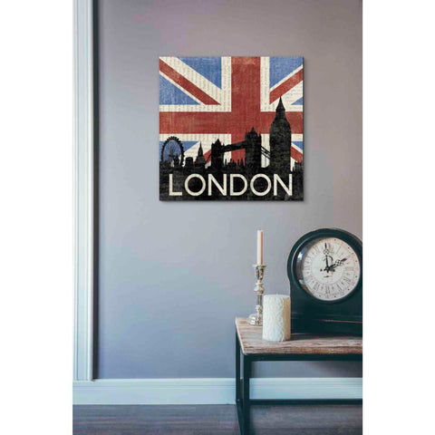 Image of 'London ' by Moira Hershey, Canvas Wall Art,18 x 18