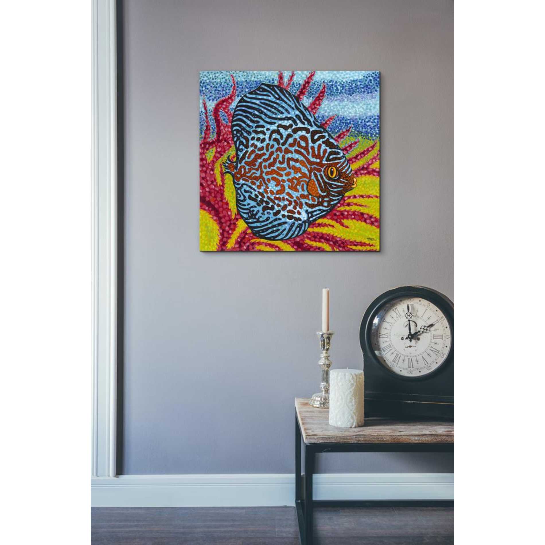 'Brilliant Tropical Fish II' by Carolee Vitaletti Giclee Canvas Wall Art