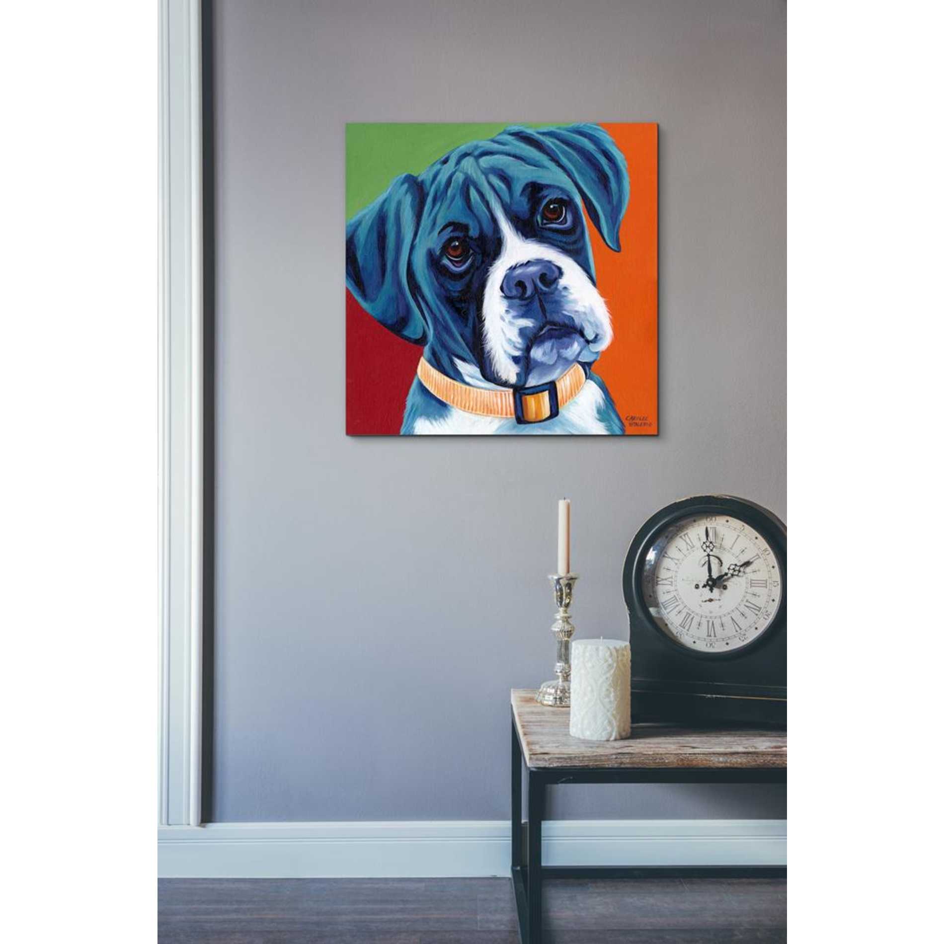 'Cute Pups I' by Carolee Vitaletti Giclee Canvas Wall Art