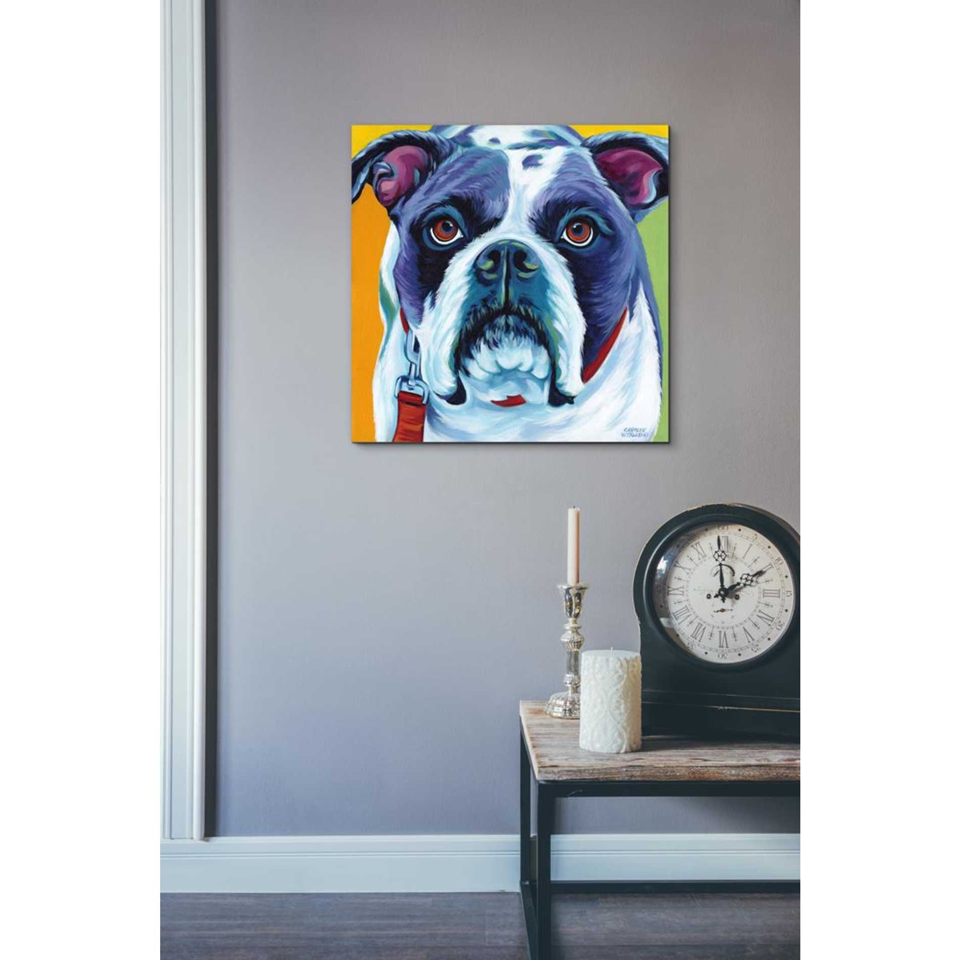 'Cute Pups II' by Carolee Vitaletti Giclee Canvas Wall Art