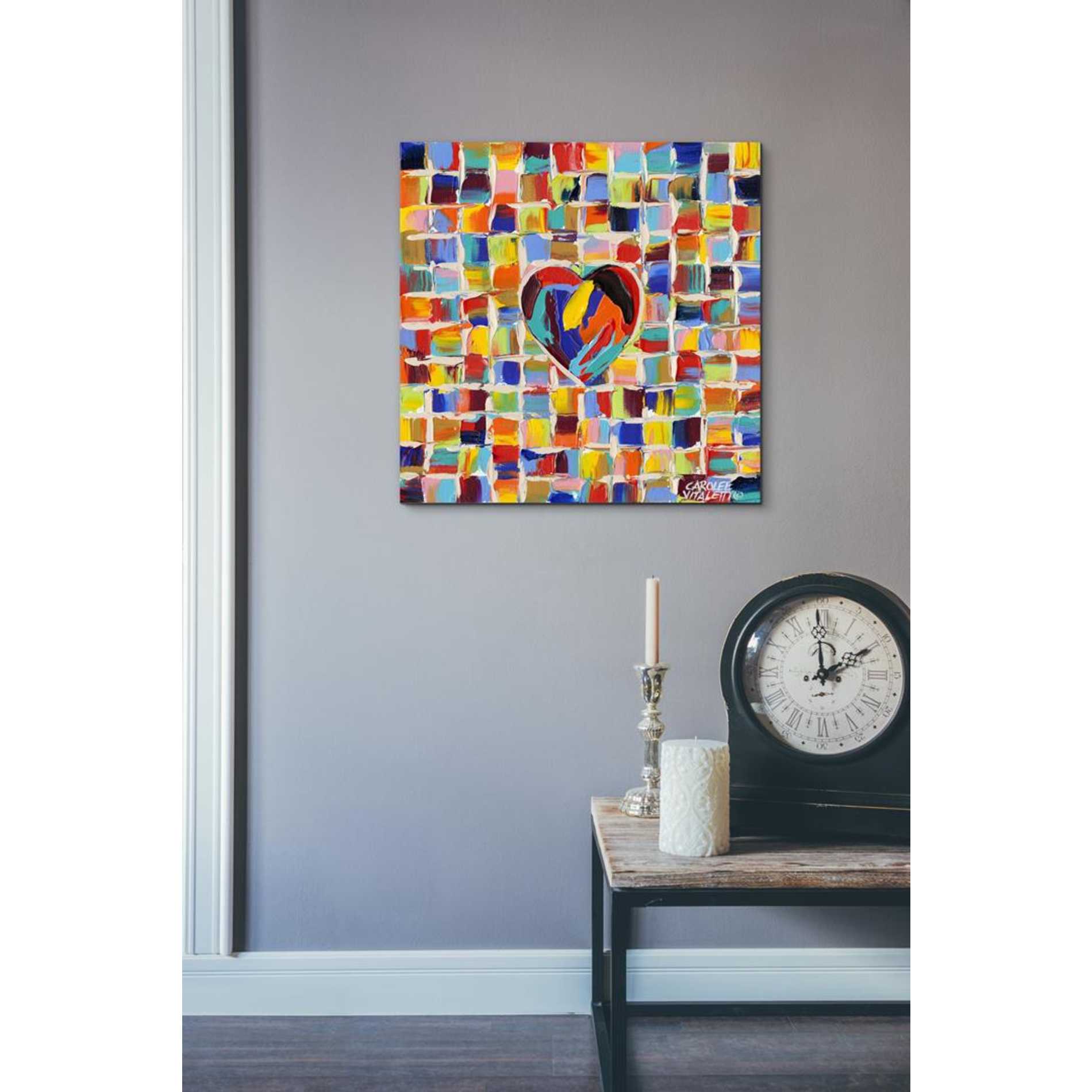 'Love of Color II' by Carolee Vitaletti Giclee Canvas Wall Art