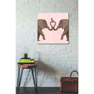 'Love is in the Air Collection C' by Fab Funky Giclee Canvas Wall Art