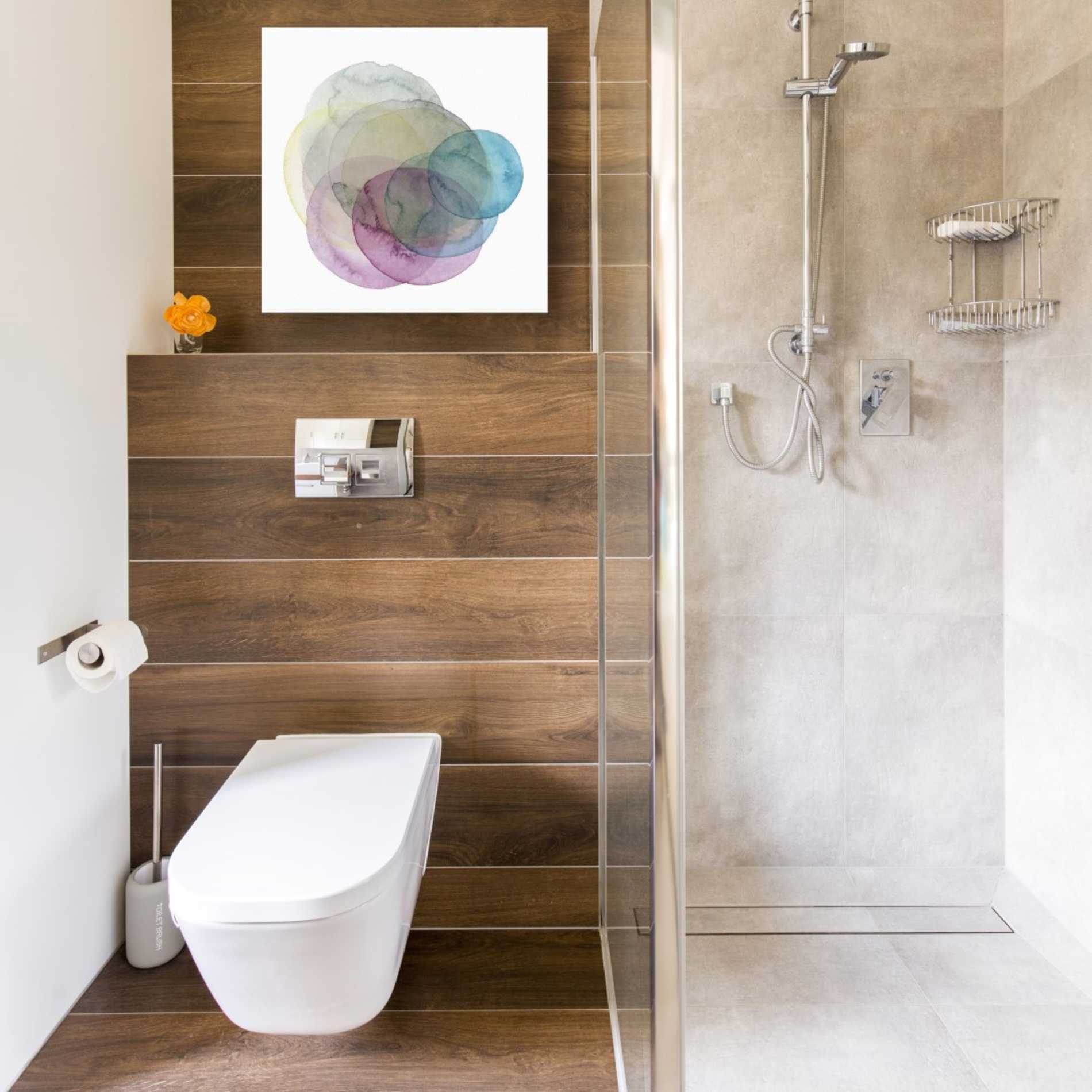 'Evolving Planets II' by Grace Popp Canvas Wall Art,18 x 18