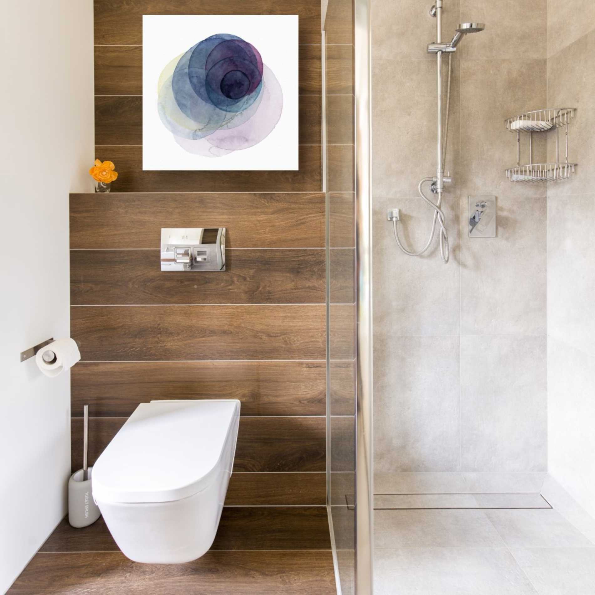 'Evolving Planets III' by Grace Popp Canvas Wall Art,18 x 18