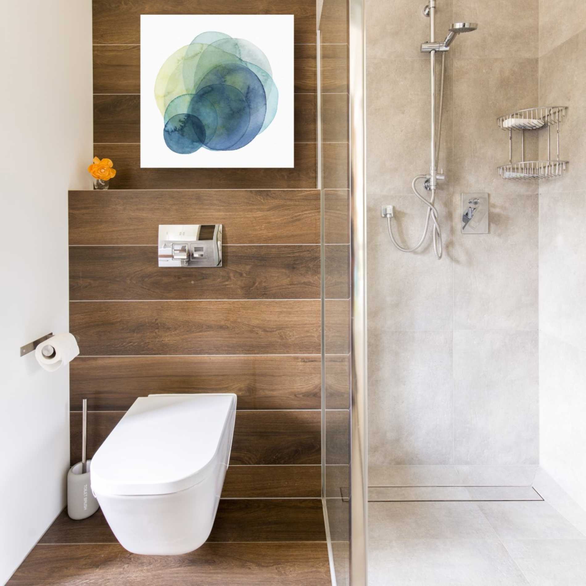 'Evolving Planets IV' by Grace Popp Canvas Wall Art,18 x 18