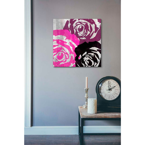Image of 'Bloomer Squares V' by James Burghardt Giclee Canvas Wall Art