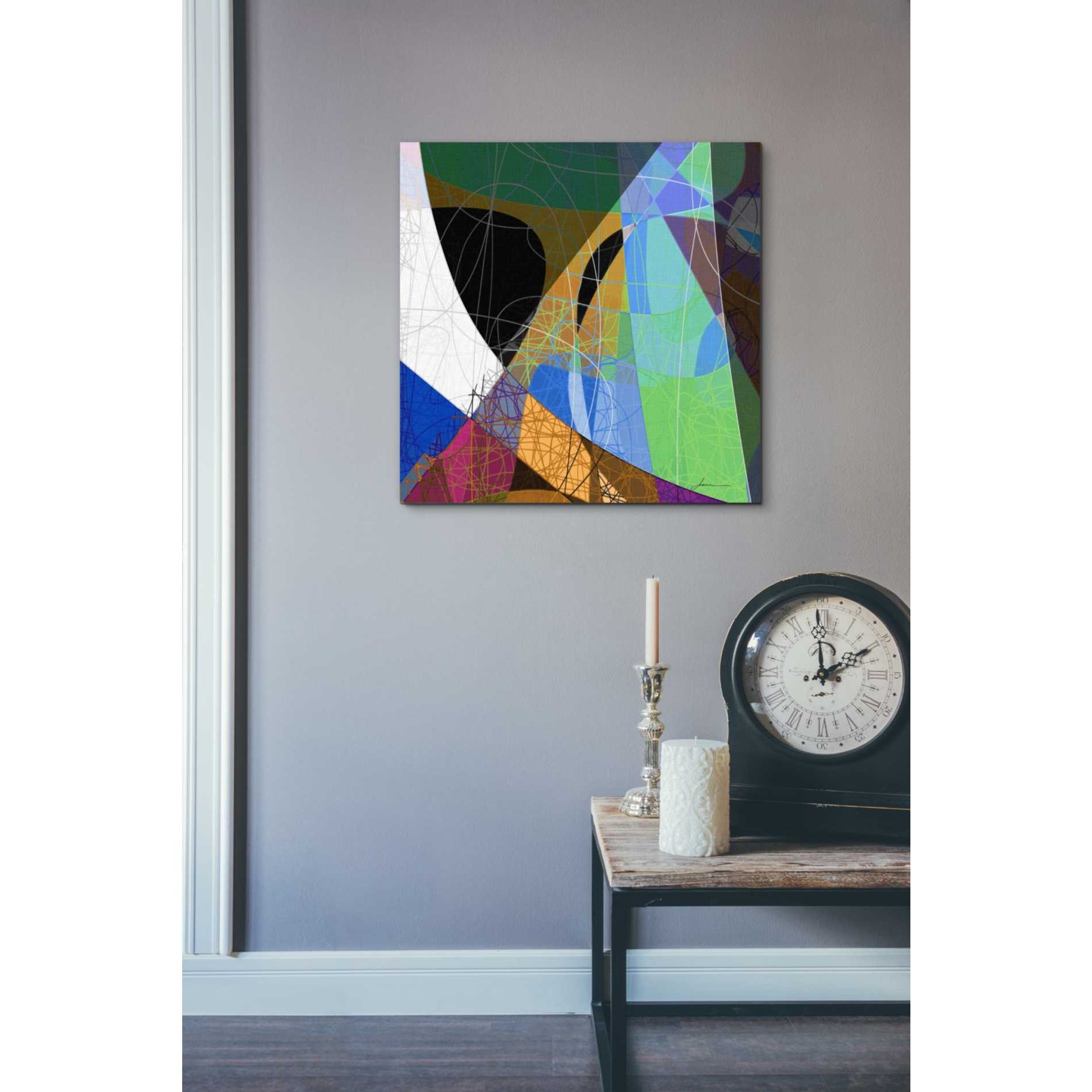 'Entangled II' by James Burghardt Giclee Canvas Wall Art