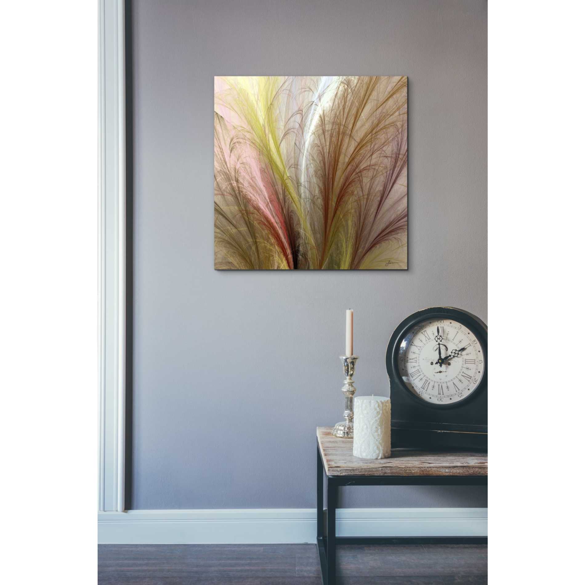 'Fountain Grass II' by James Burghardt Giclee Canvas Wall Art