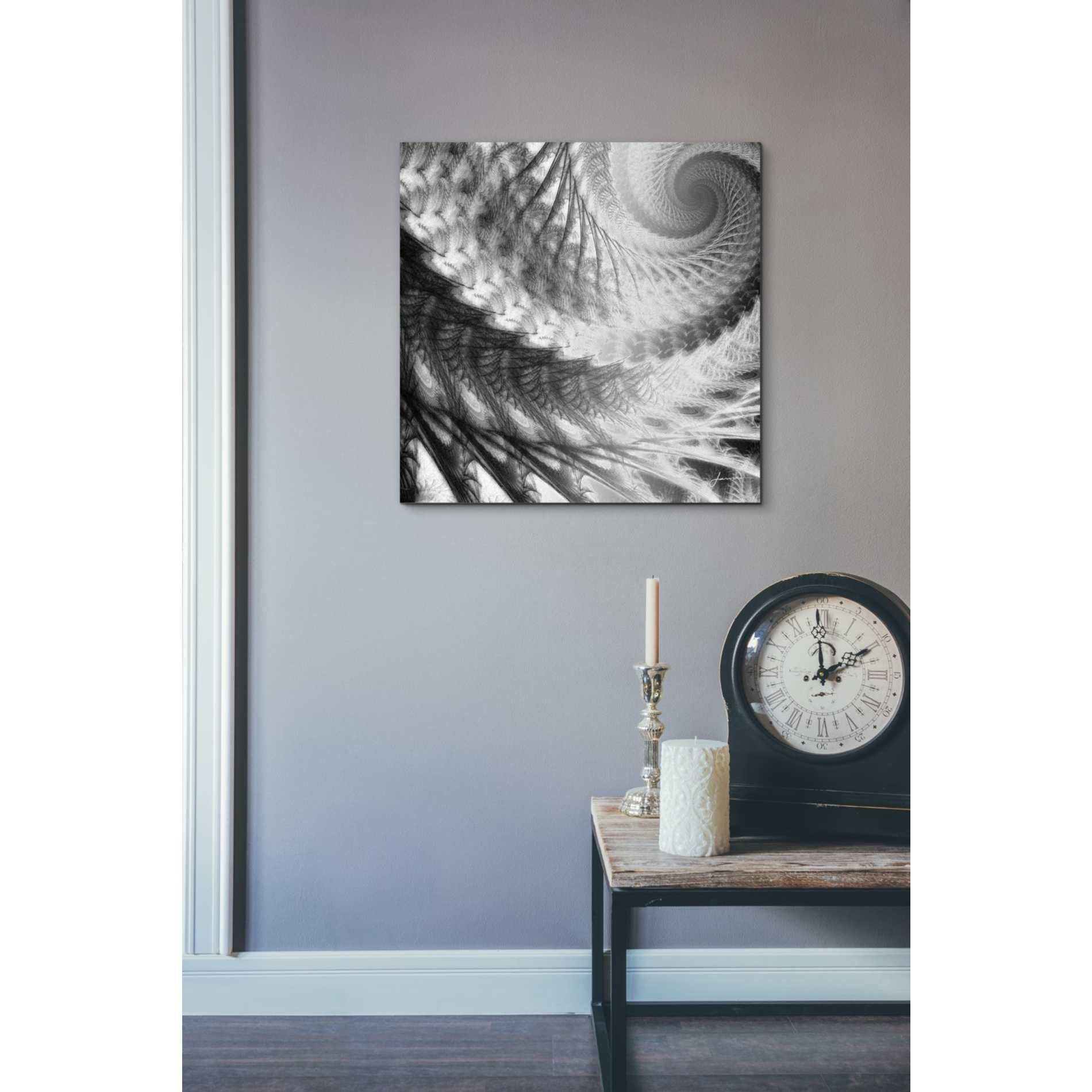 'Helix II' by James Burghardt Giclee Canvas Wall Art