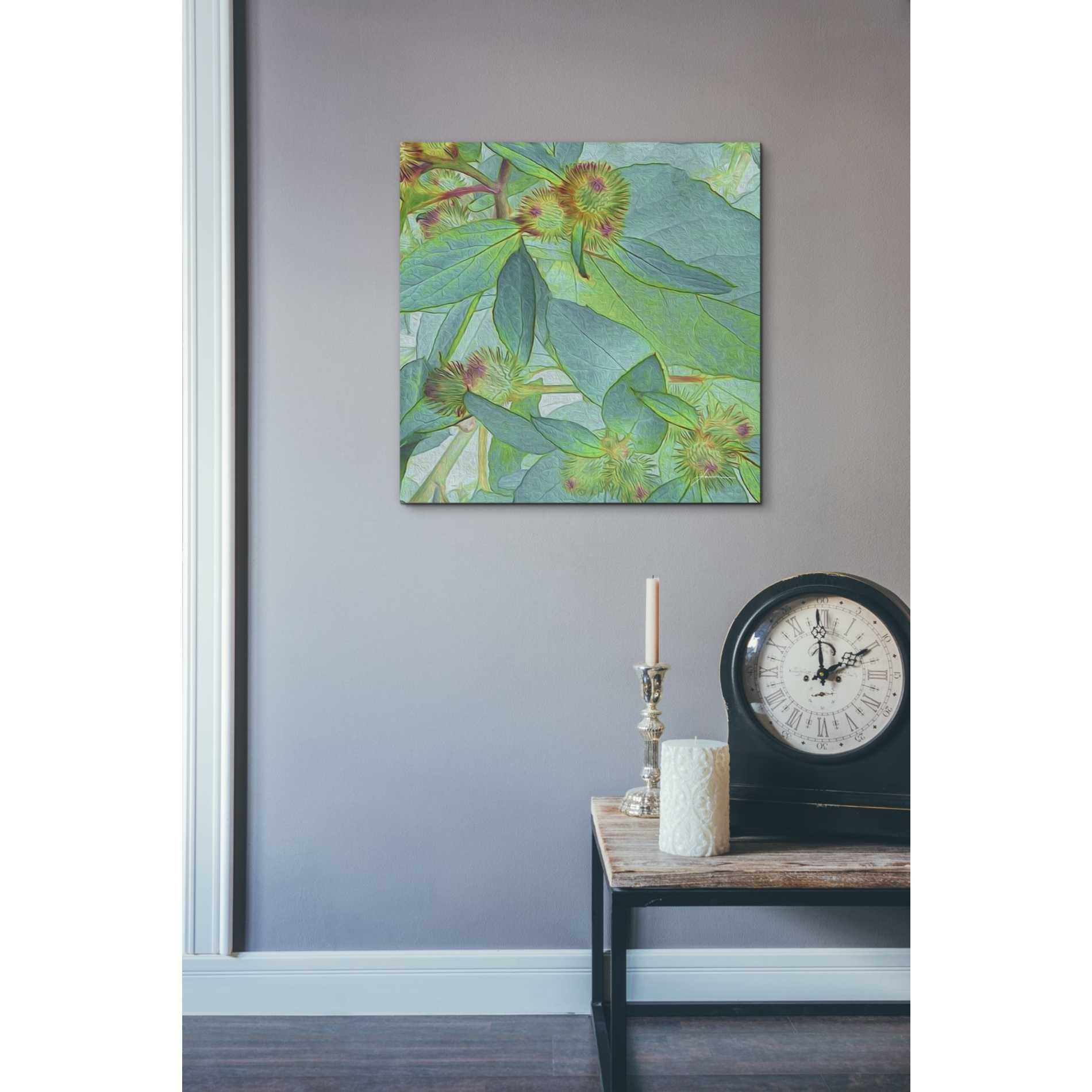 'Prickley Tiles I' by James Burghardt Giclee Canvas Wall Art