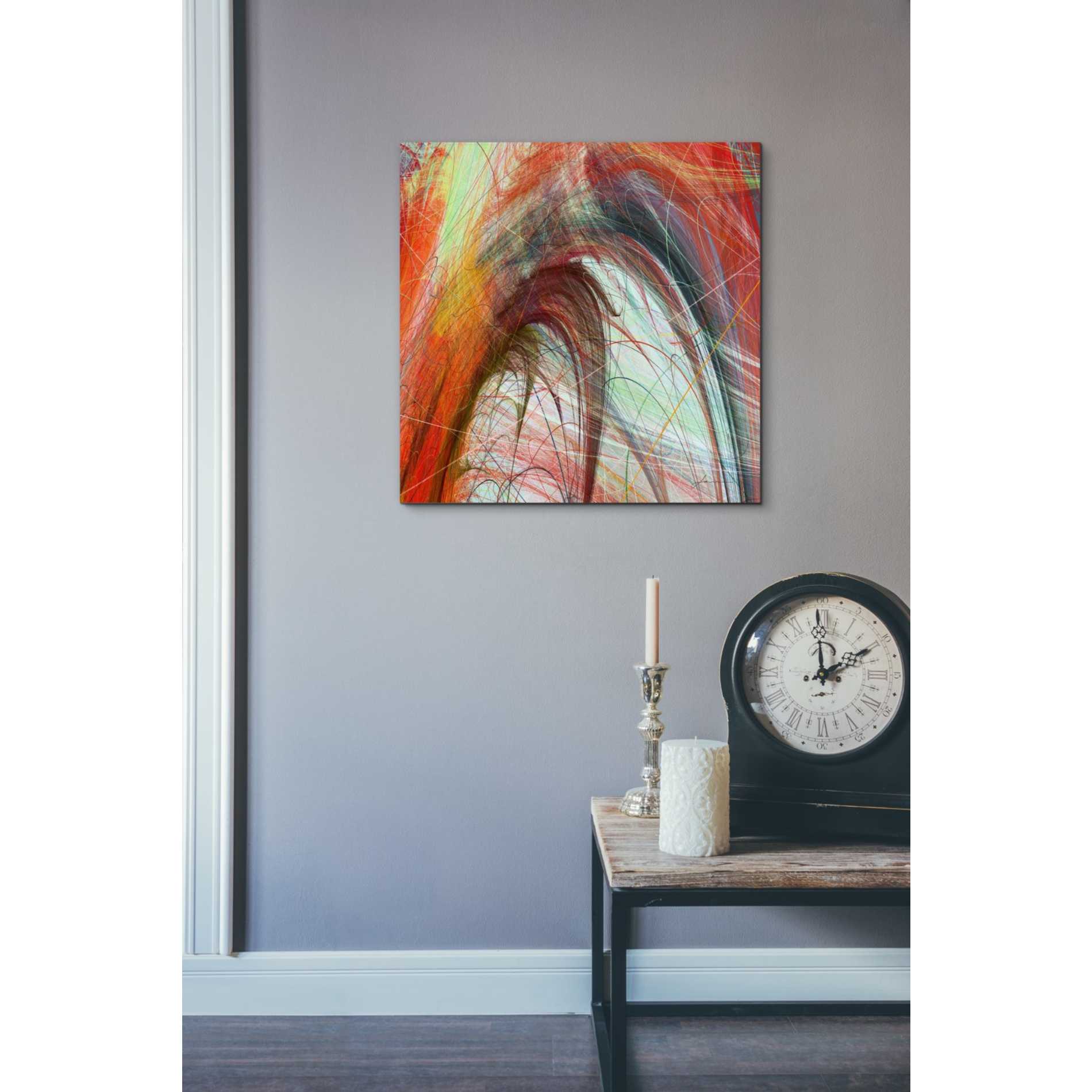 'String Tile II' by James Burghardt Giclee Canvas Wall Art