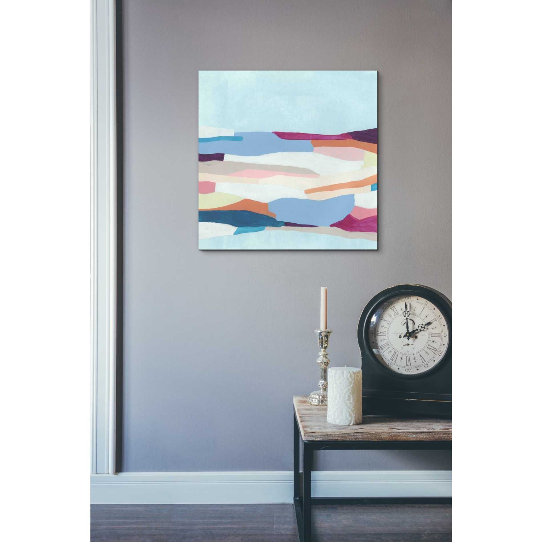 'Stratascape I' by June Erica Giclee Canvas Wall Art