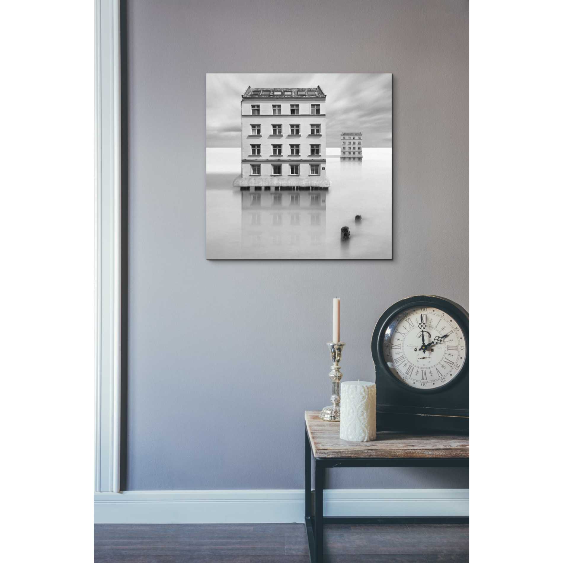 'Icehouses' by Dariusz Klimczak, Giclee Canvas Wall Art