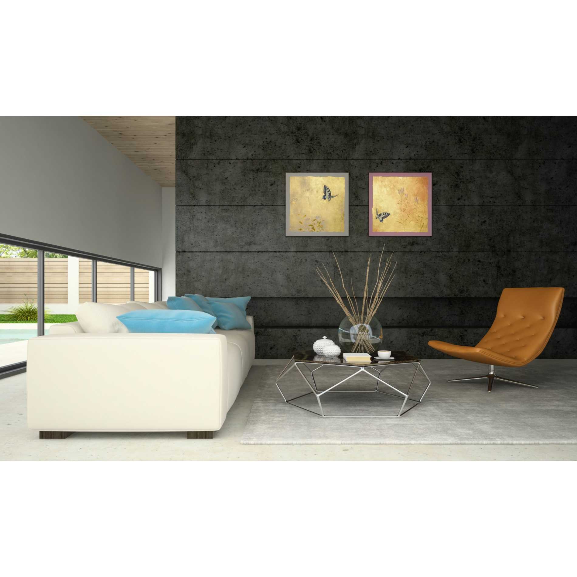 'Butterfly L' by Zigen Tanabe, Giclee Canvas Wall Art