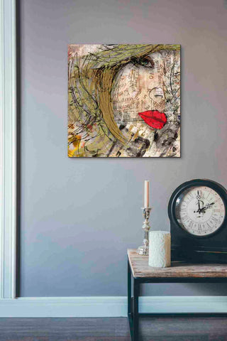 Image of 'Ladylips' by Karen Smith, Canvas Wall Art,18x18