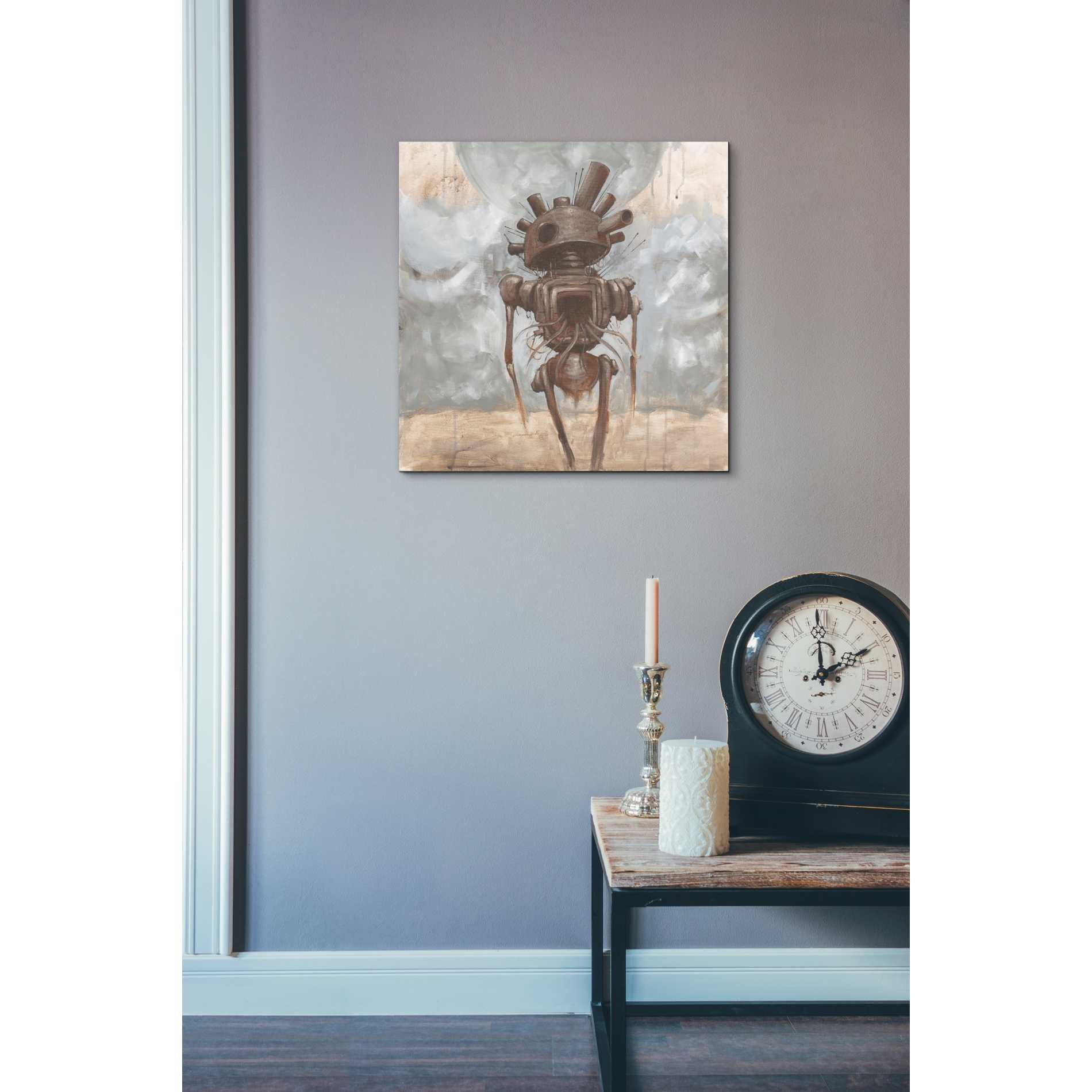 'Brought The War Home' by Craig Snodgrass, Canvas Wall Art,18 x 18