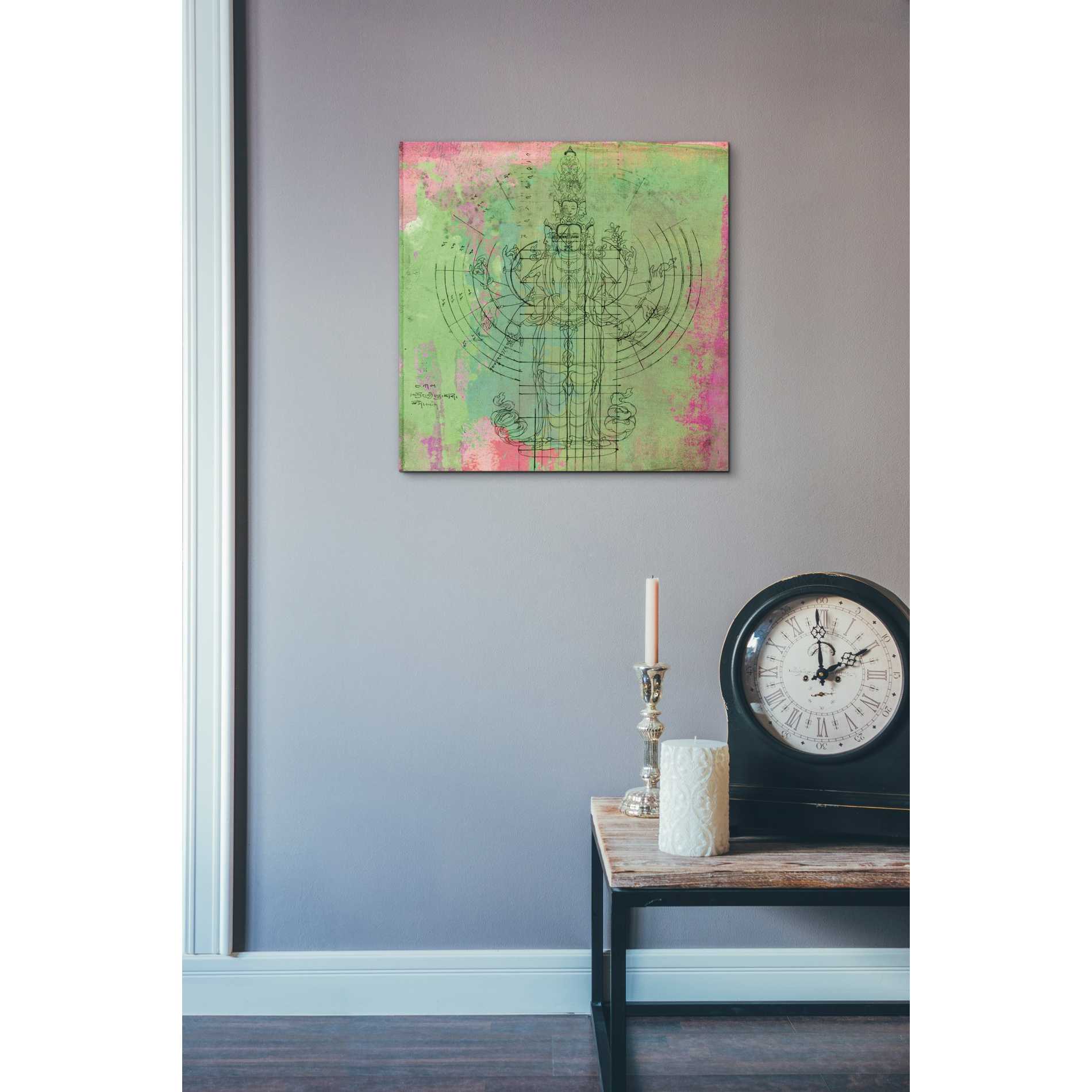 'Oneness' by Elena Ray Canvas Wall Art,18 x 18