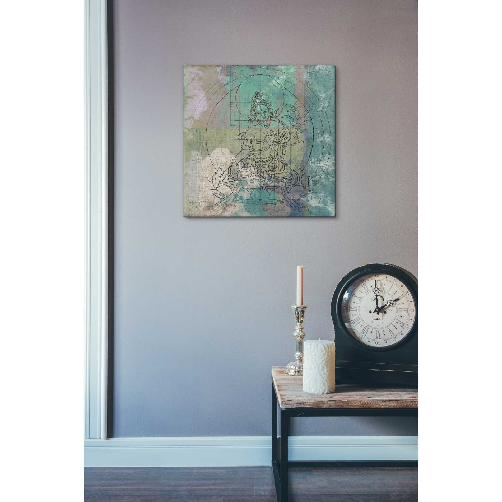 'Samadhi' by Elena Ray Canvas Wall Art,18 x 18