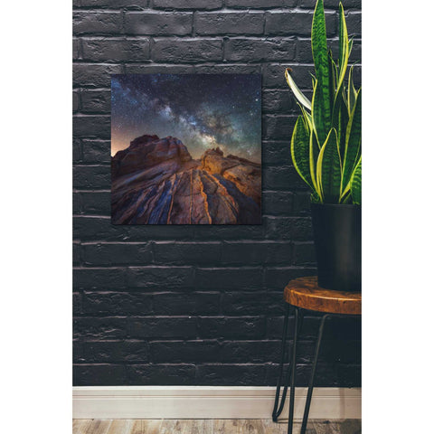 Image of 'The Martian Landscape' by Darren White, Canvas Wall Art,18 x 18