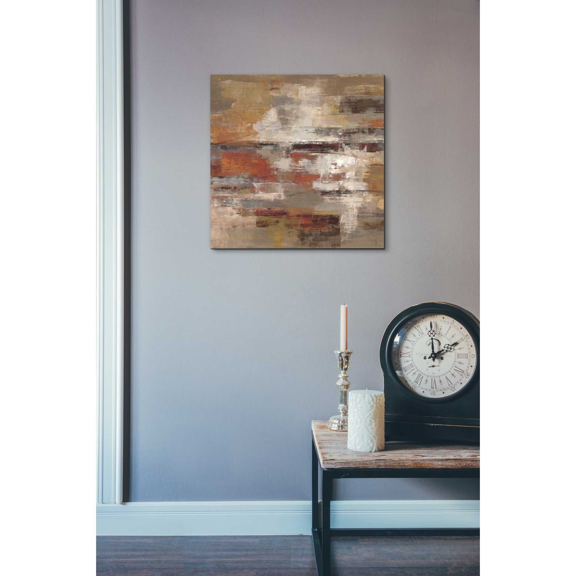 'Painted Desert' by Silvia Vassileva, Canvas Wall Art,18 x 18